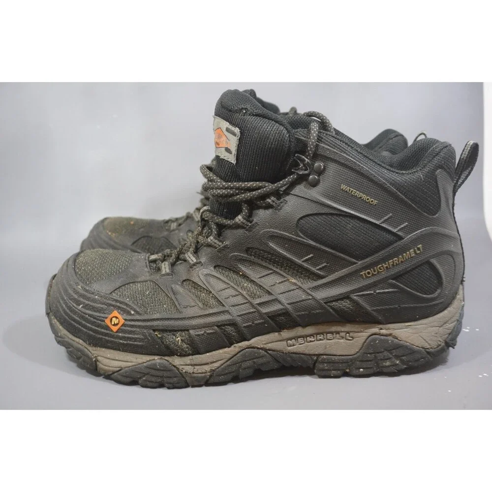 Merrell Moab Velocity Tactical Mid Comp Toe Waterproof Boots Men's Size 10.5